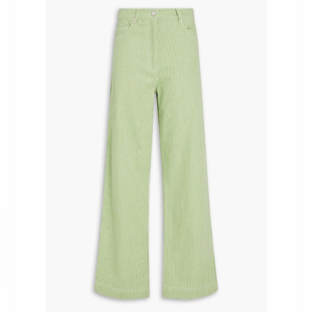 remain birger christensen Lymma striped cotton pants